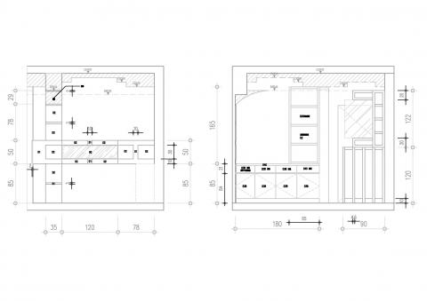 綠易生活創意 - 2D立面圖１