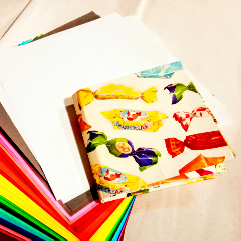 鍋子創意 - 這是自己手做紙皮夾