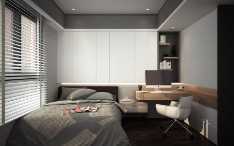 工聚室內裝修工程有限公司 - 惠宇新觀-台中
臥房