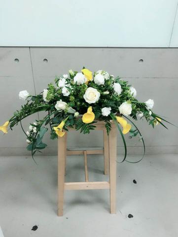 藝臻美學 - 花藝教學-平行桌花