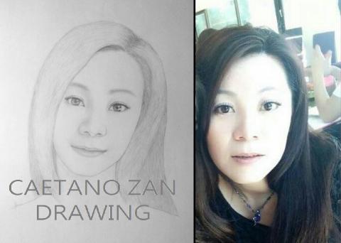 雨咚奇異科技有限公司  - 畫給朋友的鉛筆素描