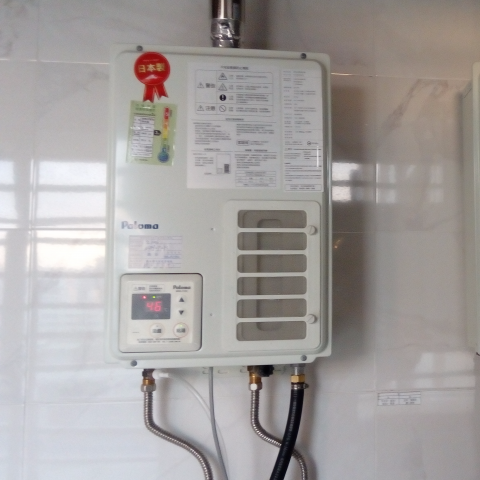 運和生技股份有限公司 - 日本進口16L熱水器安裝照