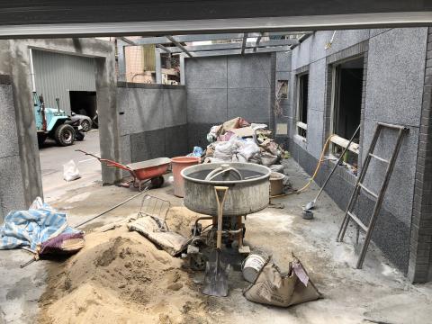 泥作工程      陳國禎 - 