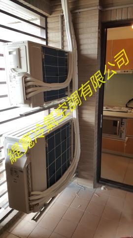 緹寬冷氣空調有限公司 - #希望城市
配管→裝機