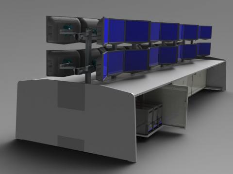 舜奕設計............ - 證劵商電腦交易桌