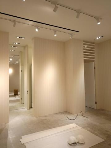 小陳塑膠地板 - 壁紙施作