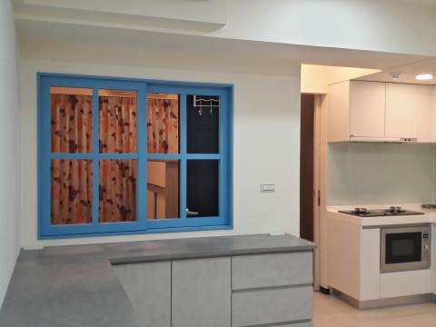 騰林室內裝潢 - 360新莊溪崑街，系統櫥櫃、傢俱&窗簾輕裝潢接案實品2