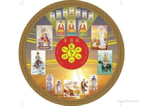 Anne - 佛堂燈箱圖稿