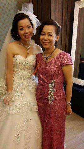 鈺蓁新秘 - 媽媽妝髮 都被我包了好有氣質的一對母女  