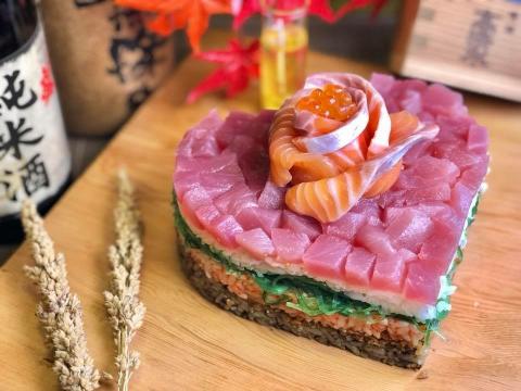 黃啟良 - 生日壽司蛋糕