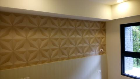 嶺頭裝潢（張家睿） - 床頭牆