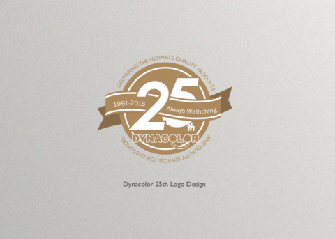 SweetPea個人設計工作室 - 科技公司25週年標誌設計