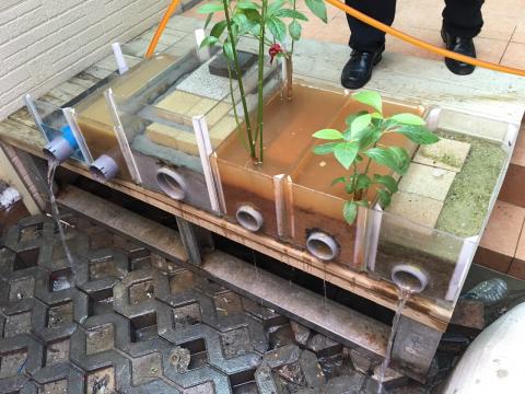 新川生態科技工程有限公司 - 各種不同土壤排水測試
(測試結果達5年,不阻塞)