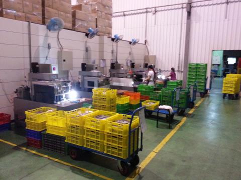 岩督科技有限公司 - 這是我們針對SSD固態硬碟所開發的專用攻牙機(無屑)設備，一次可攻8孔
，共5台