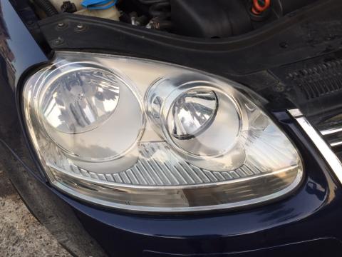 大燈快潔 - 施作後
車種:福斯 jetta 
左車燈 
狀況:霧化