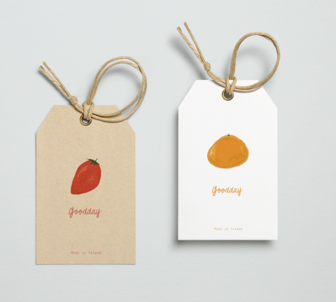 KLEUR 工作室  - 果醬品牌包裝吊牌設計。