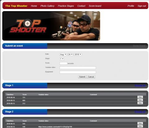 莊昌曄 - Top Shooter - 空氣槍實彈射擊積分版 3-6    <上傳分數>