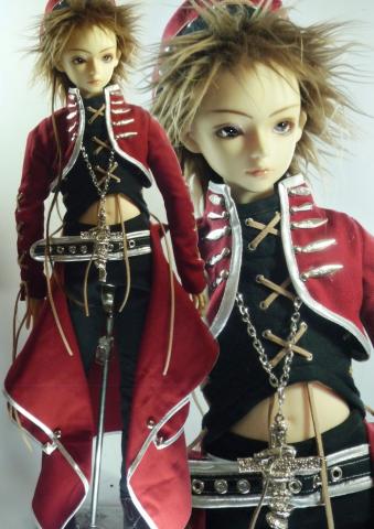 春天玫瑰 - 歐式貴族：腰際部份是用立體裁剪製作