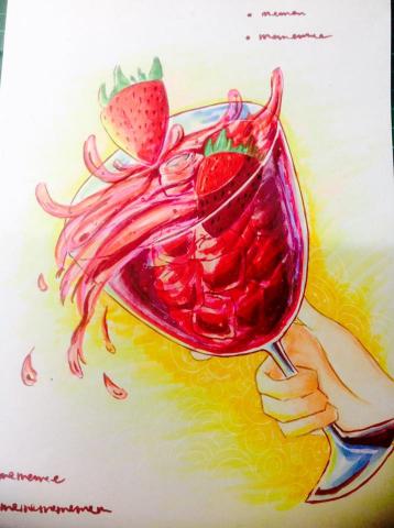 蔡千筑(學生) - 手繪麥克筆