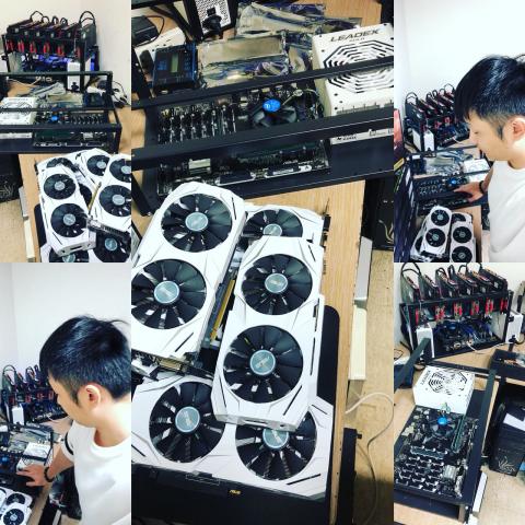 旭輝科技 - 幫忙客戶設定礦機