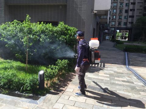 旭輝消毒 - 殘效式噴灑(室外)