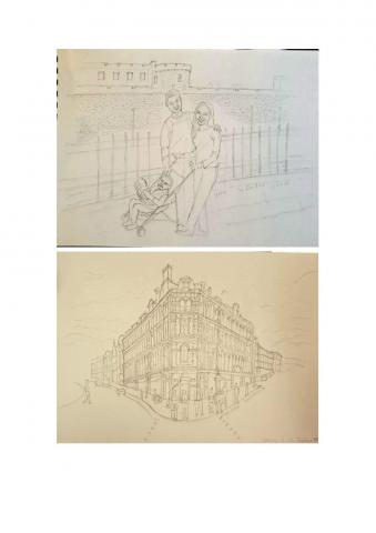 賴英倫 (珮瑩 Aining Art Studio) - 工作室作品-旅英日記