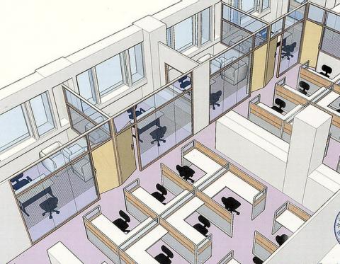 京采空間設計 - 中和蘶揚實業- 廠辦3D圖 京采空間設計 - 中和蘶揚實業- 廠辦3D圖