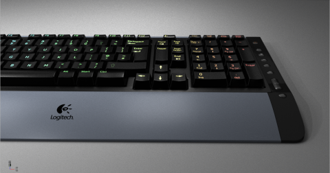 Danny - 產品- 鍵盤Render
渲染產品製作出擬真的質感