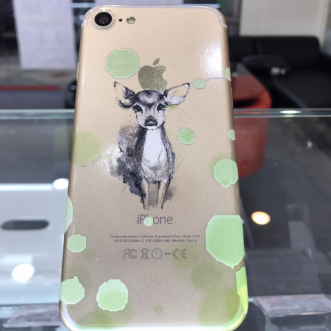 臻愛包膜 - 可愛小鹿彩繪