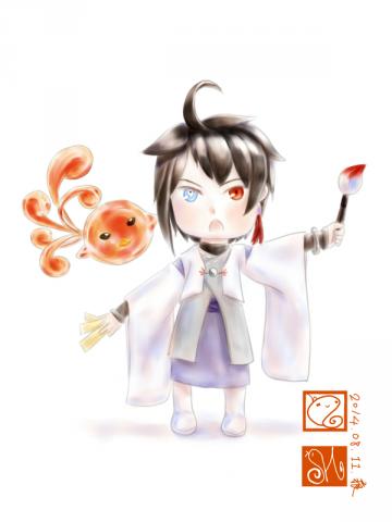 墨筆之下 - 原創角色Q版