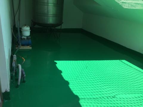 翔鶴國際工程企業有限公司 - 屋頂地面PU施作