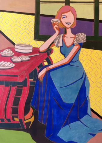 White Shadow - 萬事達行旅 西門店 掛畫設計