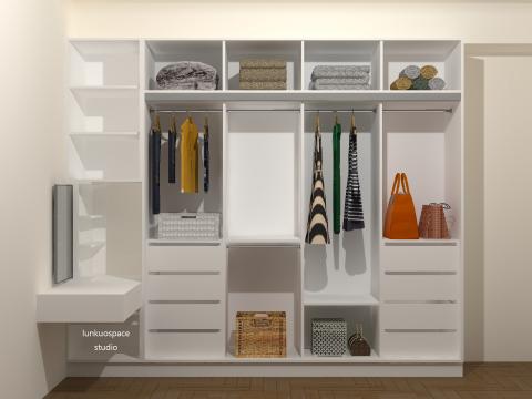 輪廓空間設計工作室(捌捌陸柒室內裝修有限公司) - 系統家具。新樂街曾宅