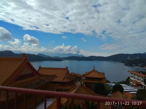 晨品有限公司 - 美麗如畫的日月潭。