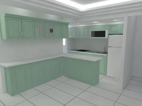 朝宣設計 - 廚具設計圖