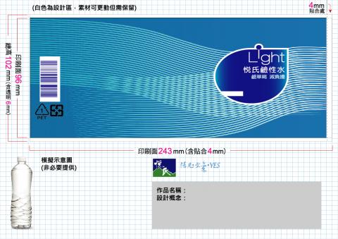 BIGGER BETTER - 礦泉水瓶身設計