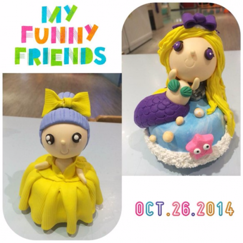 王泳潔 - 黏土教學:公主音樂盒