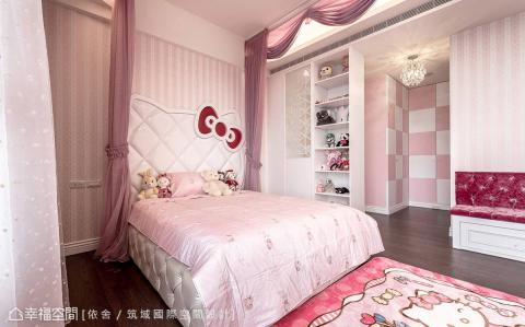 依舍室內設計有限公司 - 台中13期  女兒房  奢華新古典風 150坪