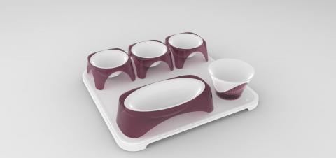 紀恩 - 空中巴士品牌飛機餐具設計