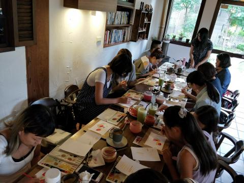 愛麗莎 愛話畫 - 咖啡館上課花絮 愛麗莎 愛話畫 - 咖啡館上課花絮