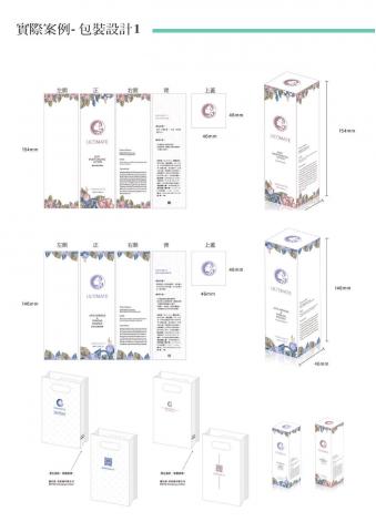 文藝沙發堂品牌策劃有限公司 - 包裝設計 - 展開模擬