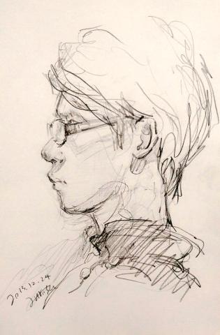 Kurosu2g壁畫藝術教學 - 人像畫-客製人像畫。