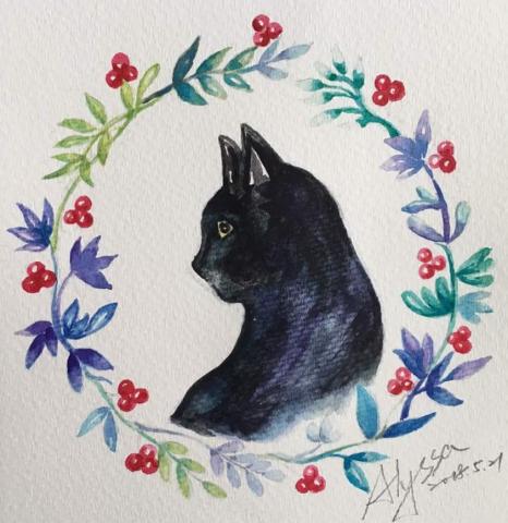 愛麗莎 愛話畫 - 毛小孩插畫 愛麗莎 愛話畫 - 毛小孩插畫