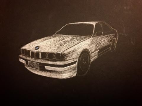 Eunice - 素描-色鉛筆