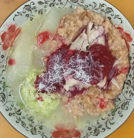 雨咚奇異科技有限公司  - 即興料理:紅糟桂圓雞腿墩飯