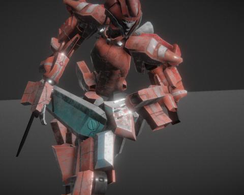 鄭皓允 - 3D 角色 機器人