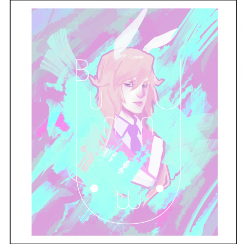 潘潘工作室 - 虛擬歌手邦妮唱片封面設計