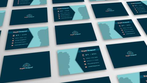 陳偉安 - 畢業製作動畫周邊-名片