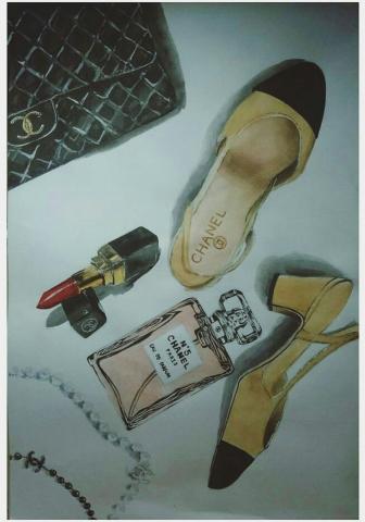 林俞萱 - 水彩 色鉛筆