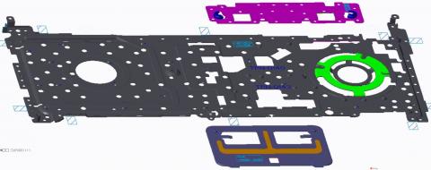 宇畫設計-林建穎 - 電子產品沖壓件設計